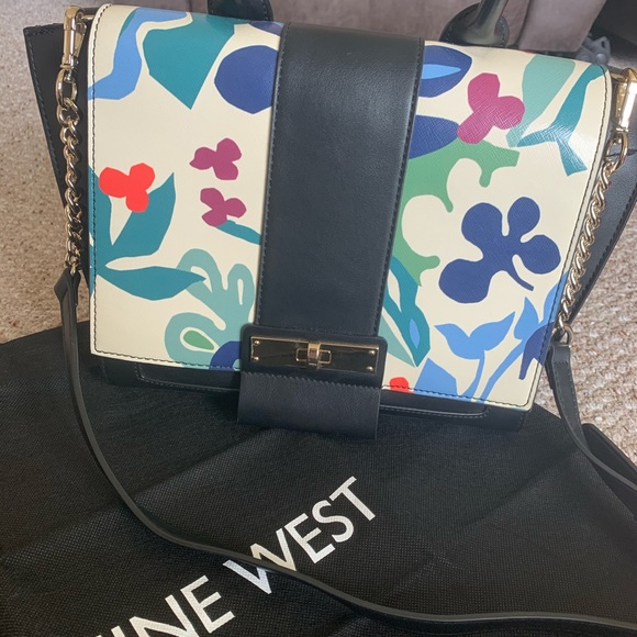 Nine West Black leather handbag - Picture 4 of 4